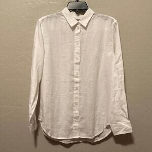 EVERLANE LINEN BUTTON UP